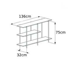 APARADOR INDUSTRIAL VENGOG TUBULAR 136 X 32 X 75